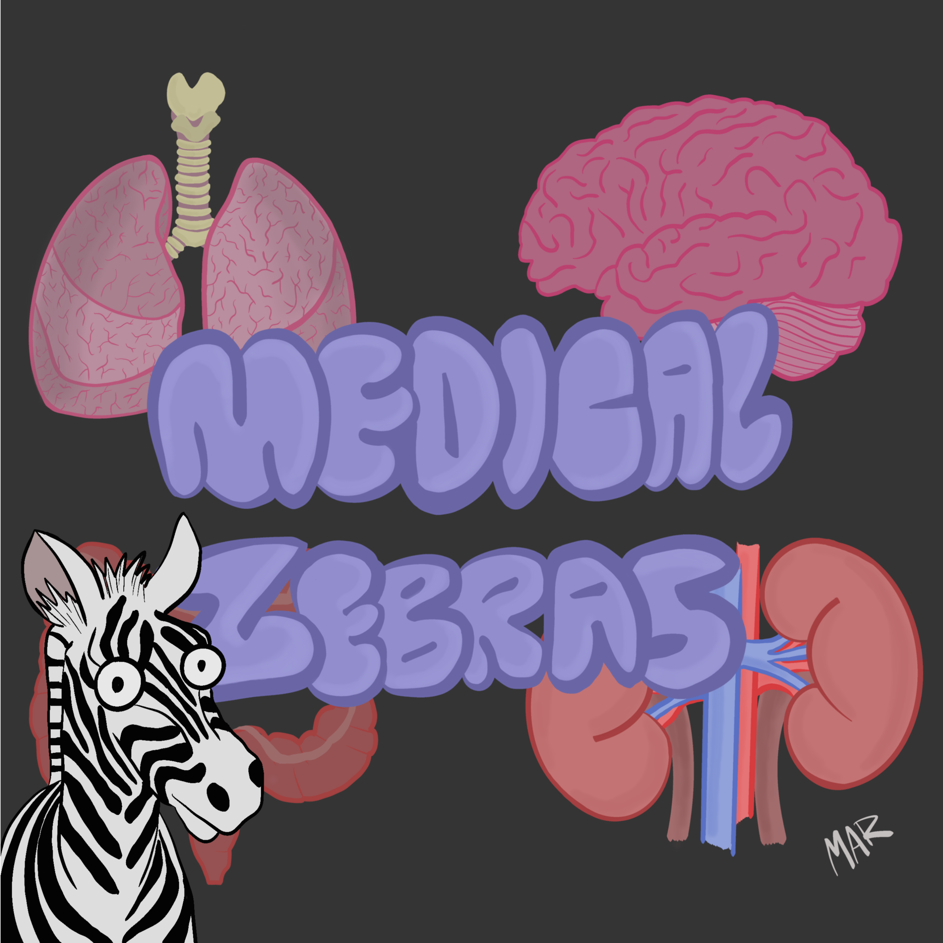 Medical Zebra Podcast logo